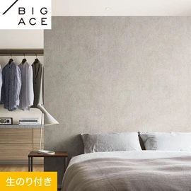 シンコールの住宅向け壁紙シリーズ「BIGACE」のDIYにおすすめののり付き壁紙