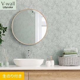 戸建、マンション、新築、リフォームなど住まいの様々なニーズに対応するリリカラのビニル壁紙「V-wall」。DIYにおすすめののり付きタイプ