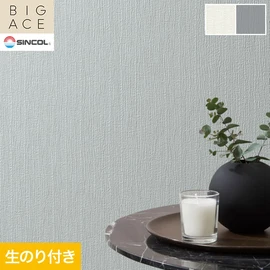 シンコールの住宅向け壁紙シリーズ「BIGACE」のDIYにおすすめののり付き壁紙