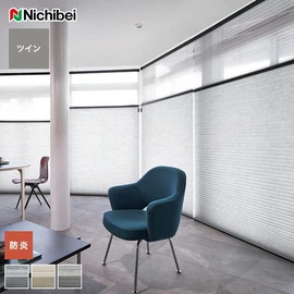 1年中ずっと快適な室温を保ちます。断面構造がD型セルになっているため、重さによる形状の変化が少なく美しいプリーツラインを保ちます