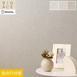 シンコールの住宅向け壁紙シリーズ「BIGACE」のDIYにおすすめののり付き壁紙