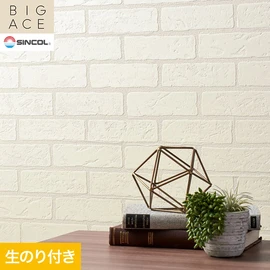 シンコールの住宅向け壁紙シリーズ「BIGACE」のDIYにおすすめののり付き壁紙