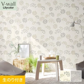 戸建、マンション、新築、リフォームなど住まいの様々なニーズに対応するリリカラのビニル壁紙「V-wall」。DIYにおすすめののり付きタイプ