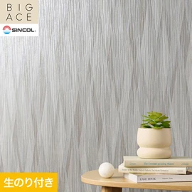 シンコールの住宅向け壁紙シリーズ「BIGACE」のDIYにおすすめののり付き壁紙