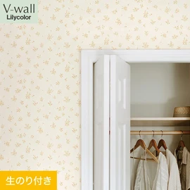 戸建、マンション、新築、リフォームなど住まいの様々なニーズに対応するリリカラのビニル壁紙「V-wall」。DIYにおすすめののり付きタイプ