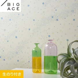 シンコールの住宅向け壁紙シリーズ「BIGACE」のDIYにおすすめののり付き壁紙