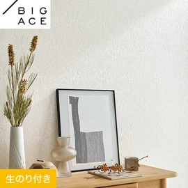 シンコールの住宅向け壁紙シリーズ「BIGACE」のDIYにおすすめののり付き壁紙
