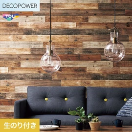 色柄や機能性壁紙が充実した、東リ「DECOPOWER」シリーズ DIYにおすすめなのり付きタイプ