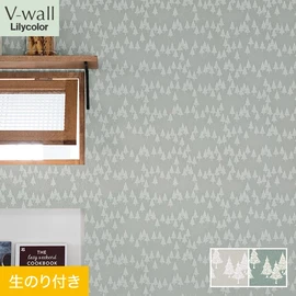 戸建、マンション、新築、リフォームなど住まいの様々なニーズに対応するリリカラのビニル壁紙「V-wall」。DIYにおすすめののり付きタイプ