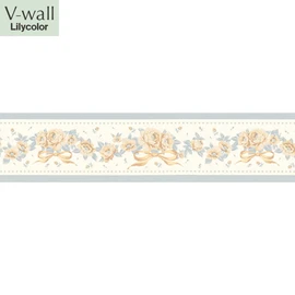 使いやすいベーシックな商品や多彩なデザインの壁紙をラインナップするリリカラ「V-wall」シリーズのトリムボーダー壁紙