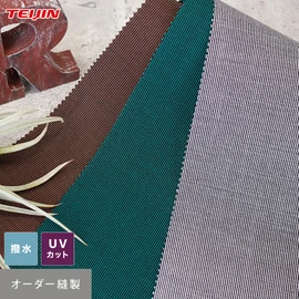 1cm単位でオーダー可能!シャガール(無地)で使用している25色の糸を巧みに織りあげたストライプ柄