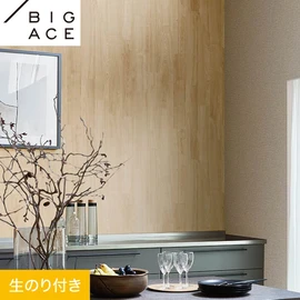 シンコールの住宅向け壁紙シリーズ「BIGACE」のDIYにおすすめののり付き壁紙