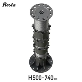 高さ調整が簡単・屋外対応の耐久性・束石不要の安定性！ウッドデッキの基礎に最適な樹脂束です