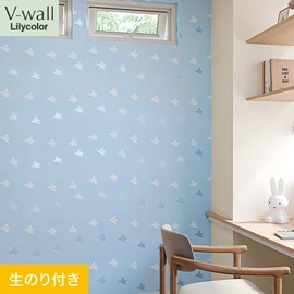 戸建、マンション、新築、リフォームなど住まいの様々なニーズに対応するリリカラのビニル壁紙「V-wall」。DIYにおすすめののり付きタイプ
