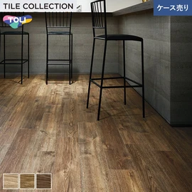 豊富な色柄と多様なサイズ。リアルな木目柄プリントタイル。エコマーク認定商品