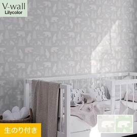 戸建、マンション、新築、リフォームなど住まいの様々なニーズに対応するリリカラのビニル壁紙「V-wall」。DIYにおすすめののり付きタイプ