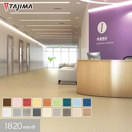 耐動荷重性や耐摩耗性を備えた高耐久シート ノーワックスメンテナンス対応のため、日常のメンテナンスだけで長期にわたり、美観を維持します