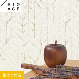 シンコールの住宅向け壁紙シリーズ「BIGACE」のDIYにおすすめののり付き壁紙
