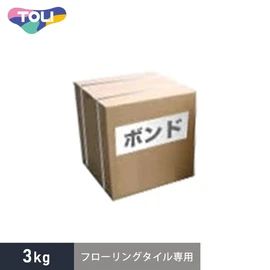 フローリングタイル施工用の接着剤です