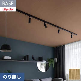 機能性とデザイン性が高く施工性にも優れたリリカラの壁紙「BASE」。ナチュラルな木目調は水回りや天井にもおすすめ