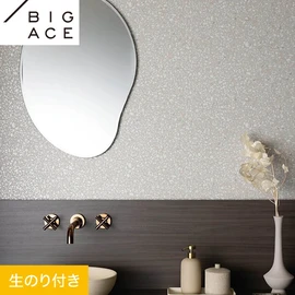 シンコールの住宅向け壁紙シリーズ「BIGACE」のDIYにおすすめののり付き壁紙