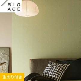 シンコールの住宅向け壁紙シリーズ「BIGACE」のDIYにおすすめののり付き壁紙