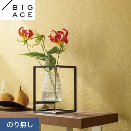 シンコールの住宅向け壁紙シリーズ「BIGACE」。施工方法が選べるのり無しタイプ