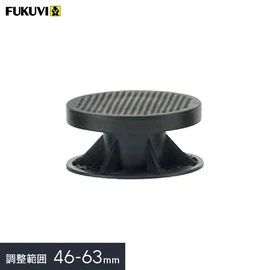 屋外でウッドデッキの束材として使用できる耐候性樹脂の支持脚です。全14型タイプあり、高さを細かく調整できます