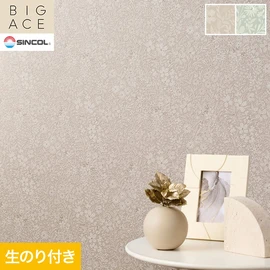シンコールの住宅向け壁紙シリーズ「BIGACE」のDIYにおすすめののり付き壁紙