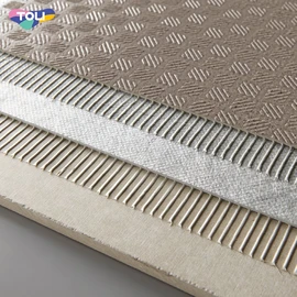 階下への音の伝わりを低減する屋外対応の下地用シート