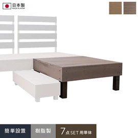 樹脂デッキ7点セット専用のデッキ単体商品（900×900mm）です