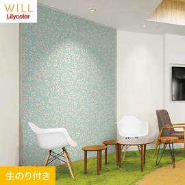 ホテル、商業施設、医療・福祉施設、オフィスや店舗など全てのコントラクト物件に向けたリリカラの不燃ビニル壁紙シリーズ「WILL」ののり付き壁紙