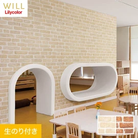ホテル、商業施設、医療・福祉施設、オフィスや店舗など全てのコントラクト物件に向けたリリカラの不燃ビニル壁紙シリーズ「WILL」ののり付き壁紙