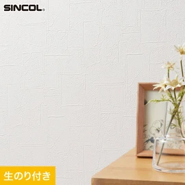 シンコール「SL PLUS」SLP-393。耐クラック・軽量・抗菌・撥水・タフ・防かび機能。ミミ付き巾92cm壁紙