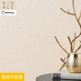 シンコールの住宅向け壁紙シリーズ「BIGACE」のDIYにおすすめののり付き壁紙