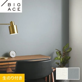 シンコールの住宅向け壁紙シリーズ「BIGACE」のDIYにおすすめののり付き壁紙