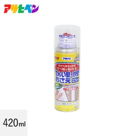 せんい壁・砂壁のはがれ落ちを防ぎ、カベ紙が貼れる