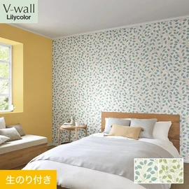 戸建、マンション、新築、リフォームなど住まいの様々なニーズに対応するリリカラのビニル壁紙「V-wall」。DIYにおすすめののり付きタイプ