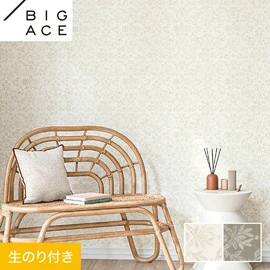 シンコールの住宅向け壁紙シリーズ「BIGACE」のDIYにおすすめののり付き壁紙
