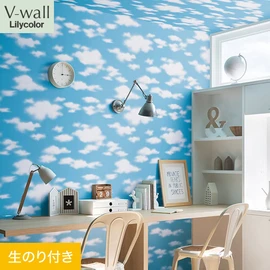 戸建、マンション、新築、リフォームなど住まいの様々なニーズに対応するリリカラのビニル壁紙「V-wall」。DIYにおすすめののり付きタイプ