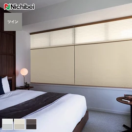 1年中ずっと快適な室温を保ちます。断面構造がD型セルになっているため、重さによる形状の変化が少なく美しいプリーツラインを保ちます