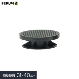 屋外でウッドデッキの束材として使用できる耐候性樹脂の支持脚です。全14型タイプあり、高さを細かく調整できます