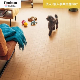 消臭機能と表面強化で、ペットがいるお部屋にオススメのクッションフロア!配送先が法人なら、送料がお得に!