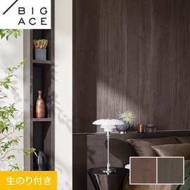 シンコールの住宅向け壁紙シリーズ「BIGACE」のDIYにおすすめののり付き壁紙