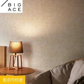 シンコールの住宅向け壁紙シリーズ「BIGACE」のDIYにおすすめののり付き壁紙