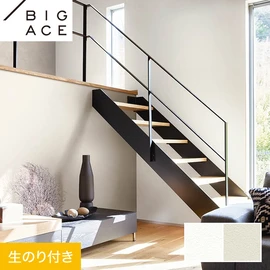 シンコールの住宅向け壁紙シリーズ「BIGACE」のDIYにおすすめののり付き壁紙