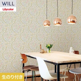 ホテル、商業施設、医療・福祉施設、オフィスや店舗など全てのコントラクト物件に向けたリリカラの不燃ビニル壁紙シリーズ「WILL」ののり付き壁紙