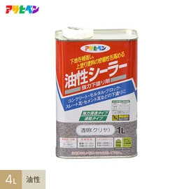 下地を補強し、上塗り塗料の密着性を高める