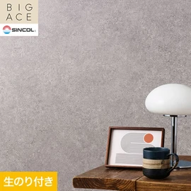 シンコールの住宅向け壁紙シリーズ「BIGACE」のDIYにおすすめののり付き壁紙