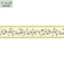 使いやすいベーシックな商品や多彩なデザインの壁紙をラインナップするリリカラ「V-wall」シリーズのトリムボーダー壁紙